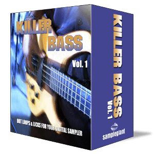 300 Killer Bass Loops Riffs Licks Pro Audio Samples