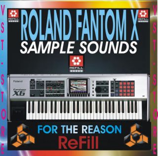 Roland Fantom x Sound Samples for Propellerhead Reason Refill