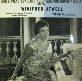 Winifred Atwell Vinyl LP Grieg Piano Concerto Gershwin UK ACL 1026 Ace 