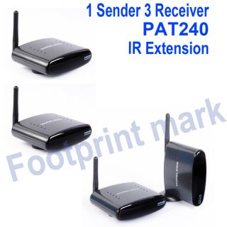 TV Wireless Audio Video Transmitter 3 Receiver 2 4G IR