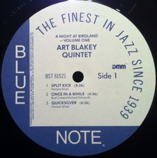 Art Blakey Quintet A Night at Birdland Vol 1 LP VG BST 81521 Vinyl DMM 