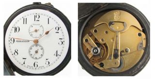 RARE August Von Loeher Perpetual Wind Pocket Watch 1880