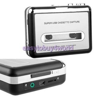  tape cassette to pc  converter capture digital audio music player 
