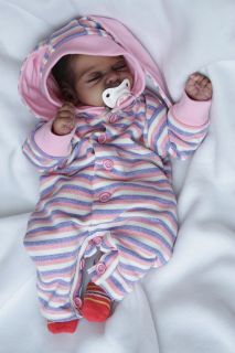   AA Ethnic Biracial Reborn Baby Girl Aurelia by Elisa Marx