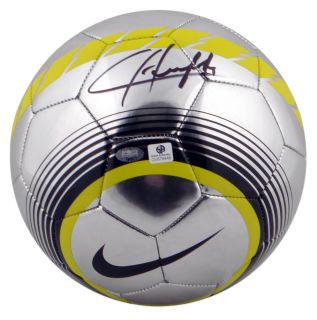 Chicharito Autographed Soccer Ball   GA Certified