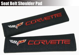 2pcs Auto Car Seat Belt Shoulder Pads Cushions Covers Black for 