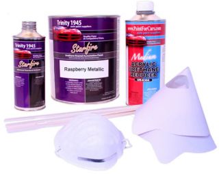 Raspberry Metallic Urethane Acrylic Car Paint Kit