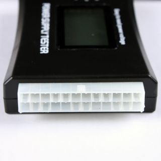computer pc power supply tester checker 20 24 pin 4 sata hdd atx btx 