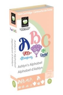 Ashlyn’s Alphabet Cartridge Cricut Cartridge Brand New