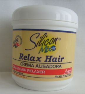 Silicon Mix Relax Hair Super Crema Alisadora 16 oz 450G