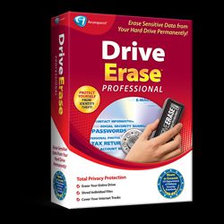 Avanquest Drive Erase Pro Professional Total Privacy Protection Erase 