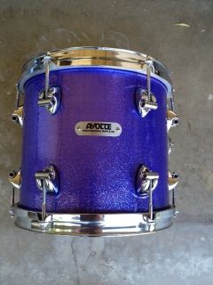 Ayotte 10 Blue Purple Sparkle Maple Tom Drum