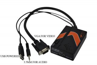 Atlona VGA to HDMI Scaler Converte​r at HDVIEW50