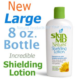 Skin MD Natural SHEILDING LOTION 8 oz Hand Body Cream Dry Sensitive 