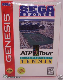 ATP Tour Championship Tennis (Sega Genesis) FS NEW