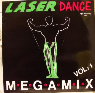Laserdance Megamix Vol 1 12 ZYX 5802 VG 1988 German