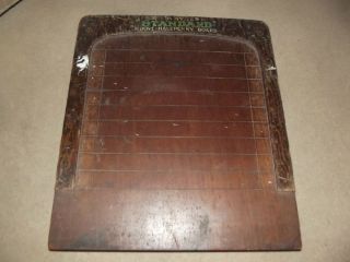RARE Vintage Antique F H Ayres Shove Halfpenny Board