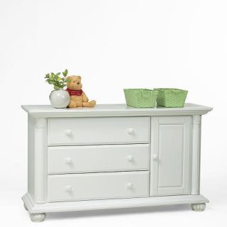 Baby Cache Heritage Dresser Changer Combo Unit White