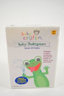 NEW Baby Einstein   Baby Shakespeare   World of Poetry CHILD 