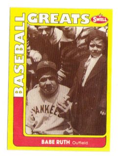 1990 Babe Ruth Swell Baseball Greats NY Yankees 124