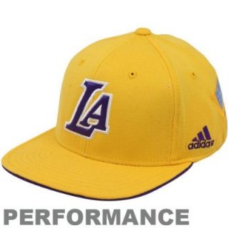 Lakers Gold 16 Championship Patch Cap Hat sz L/XL