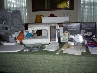 Baby Lock Ellegante Embroidery and Quilting Sewing Machine Loaded 