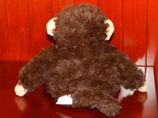 RARE VHTF First Impressions Brown Monkey Stuffed Plush Baby Lovey Soft 