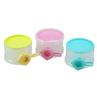 Color Tiers Baby Feeding Milk Powder Dispenser Travel Container 