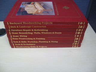 HANDYMAN CLUB OF AMERICA Woodworking Repair HC Book Lot FREE S+H