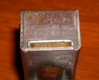 rare antique backus novently co locking clamp key