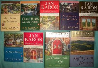 12 JAN KARON Christian Novels MITFORD 1 9, Father Tim,Jeremy Childrens 