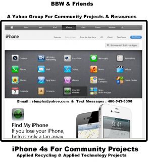 Apple iPhone 4S for Genius for Hire on  Business Innovation Barter 