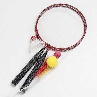 Badminton Racquet Shuttlecocks Pingpong Ball Set Training Game K0124 