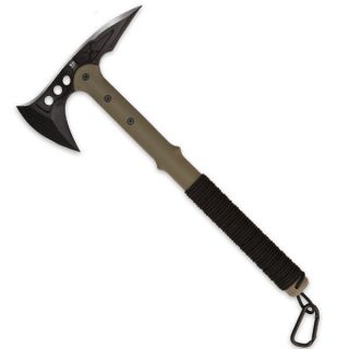    Survival Axe w Compass Military Style Equipment Camping Hiking Gear
