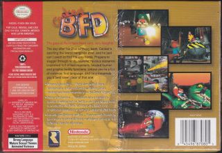 CONKER´S BAD FUR DAY (NINTENDO 64) FACTORY SEALED BRAND NEW