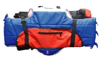 Techno Martial Arts Gear Bag with External Chest Guard Holder
