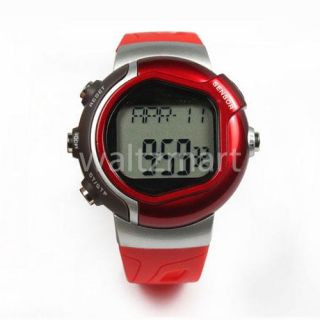   Heart Rate Monitor Calories Counter Fitness Unisex Wrist Watch