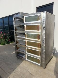   Super System Oven Model do 12 G 6 Deck Hearth Type Bakery Oven