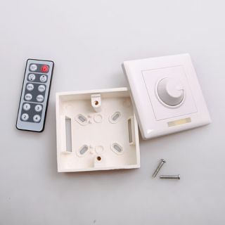 Brightness LED Light Lamp Dimmer IR Remote Control Switch Controller 