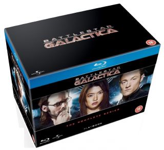 New Battlestar Galactica The Complete Series Blu Ray 2010 Season 1 2 3 