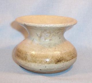 Gorgeous Vintage R Tadlock Stoneware Vase Texas Potter