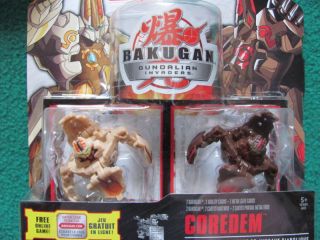 Bakugan Gundalian Invaders Coredem Evil Twin Pack