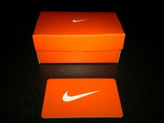 Nike Gift Card $250 00 Balance Never Used Comes w Mini Shoe Box Nike 