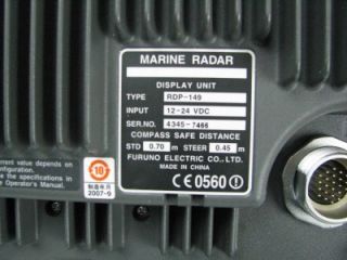 Furuno Navnet RDP 149 VX2 Color 10 4 Radar Chartplotter Multifunction 