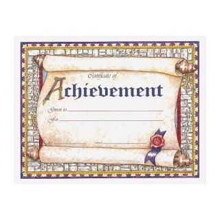 Certificate of Achievement (Award Certificates) 0742403610