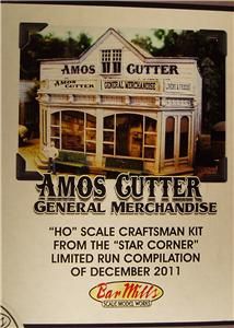 HO Bar Mills Craftsman KIT Amos Cutter General Merchandise   NEW 