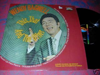 Wendy Bagwell Comedy Funny Christian Preacher LP 70s