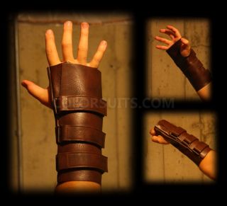 Bane Dark Knight Rises Leather Arm Cast Glove One Size Fits All