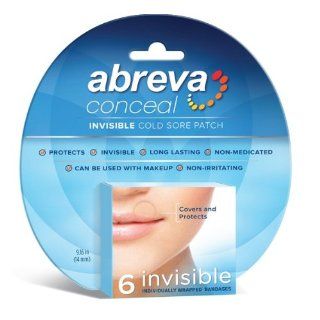   Conceal Invisible Cold Sore Patch 6 Non Medicated Bandages