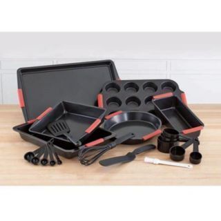 New 20 Piece Bakeware Set with Silicone Handles